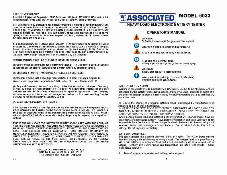 Associated Equipment Battery Charger 6033-page_pdf